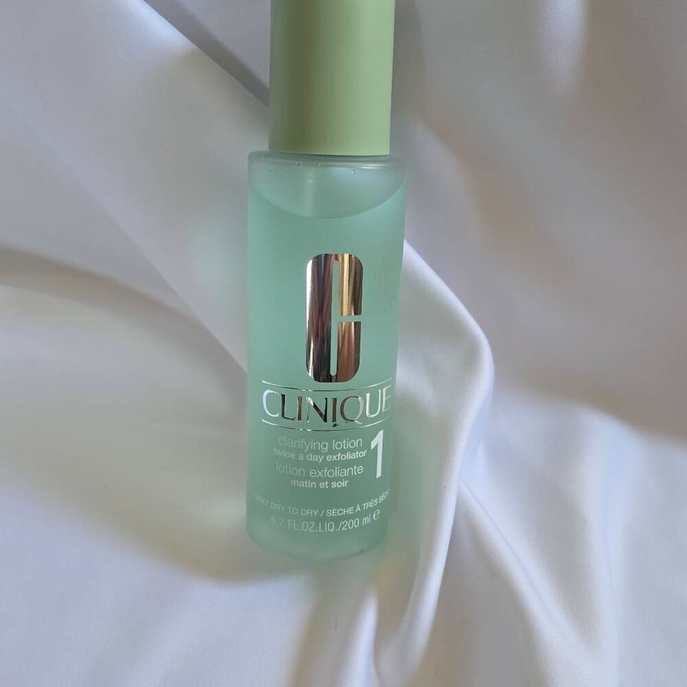 Clinique Clarifying Lotion Toner 1 For Dry/Very Dry Skin type 6.7 oz, New